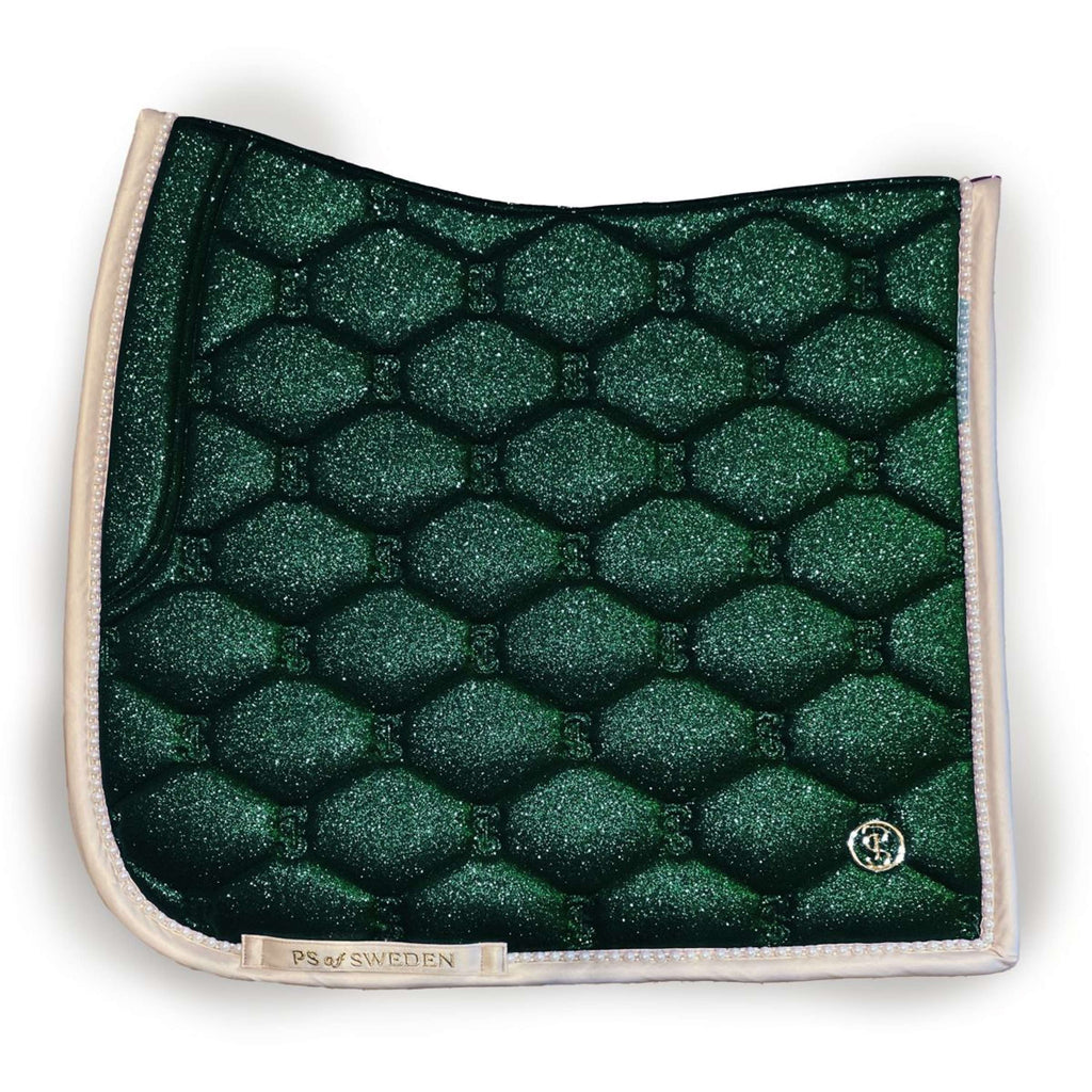 PS of Sweden Saddlepad Stardust Pearl Dressage Sparkly Emerald