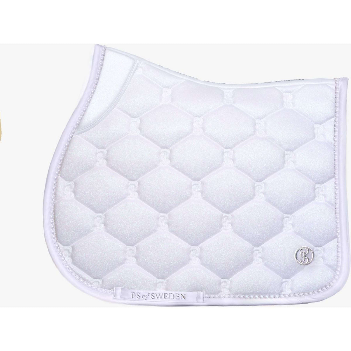 PS of Sweden Saddlepad Stardust Pearl Jumping White