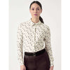 PS of Sweden Shirt Valerie Printed Long Sleeves Off White Monogram