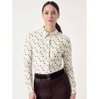 PS of Sweden Shirt Valerie Printed Long Sleeves Off White Monogram