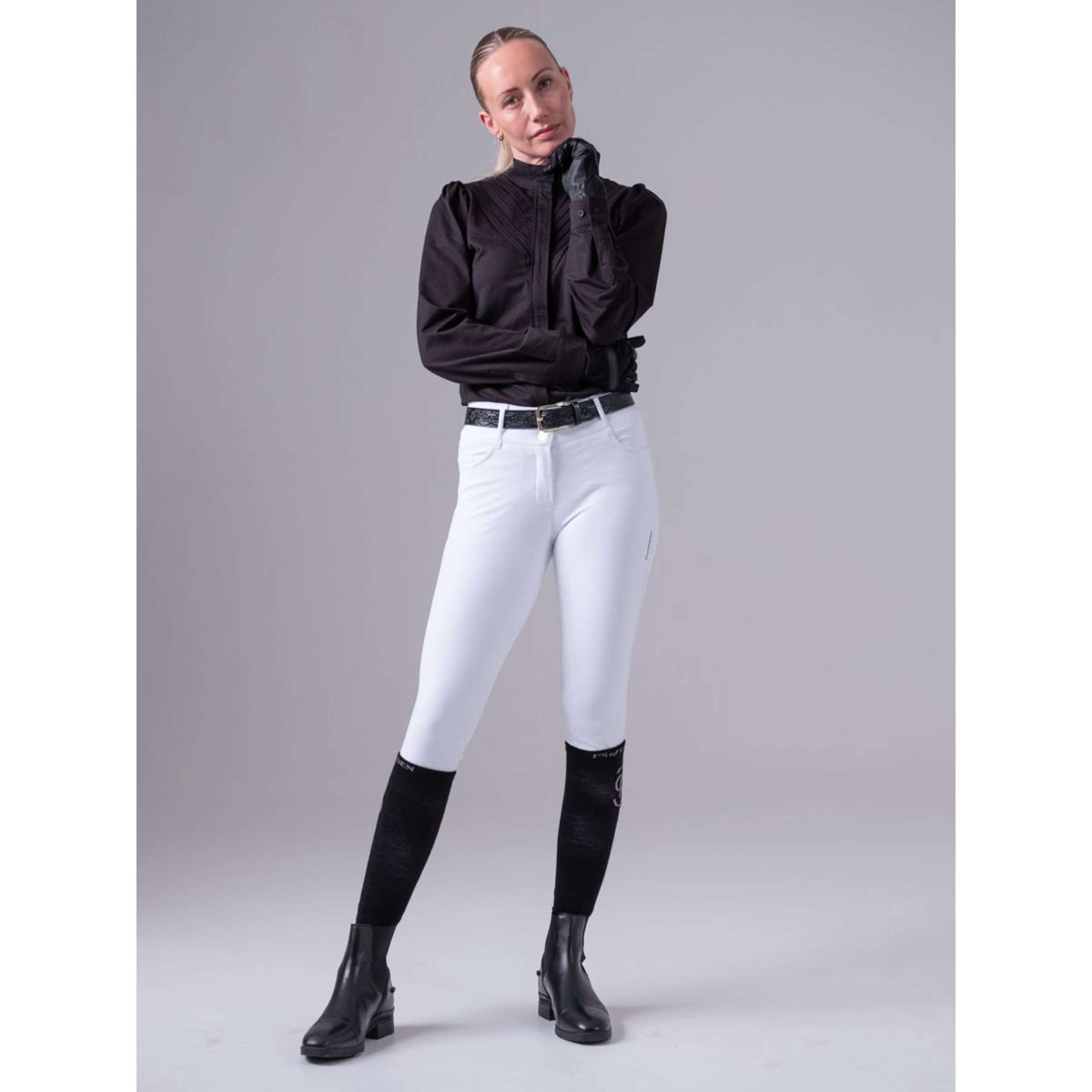 PS of Sweden Breeches Marina Full Grip White