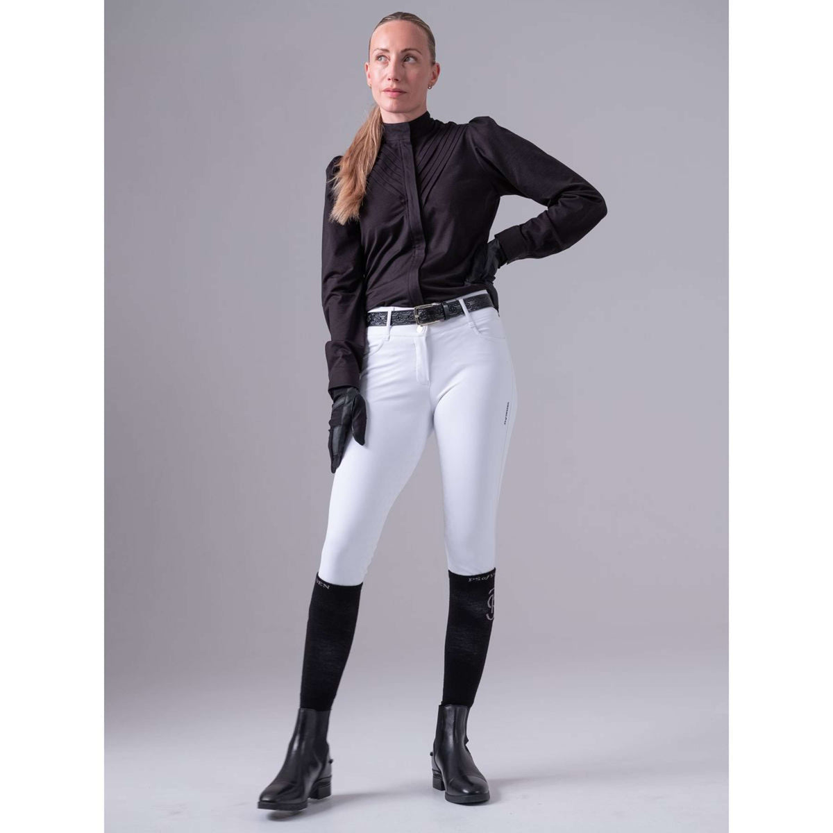 PS of Sweden Breeches Marina Full Grip White