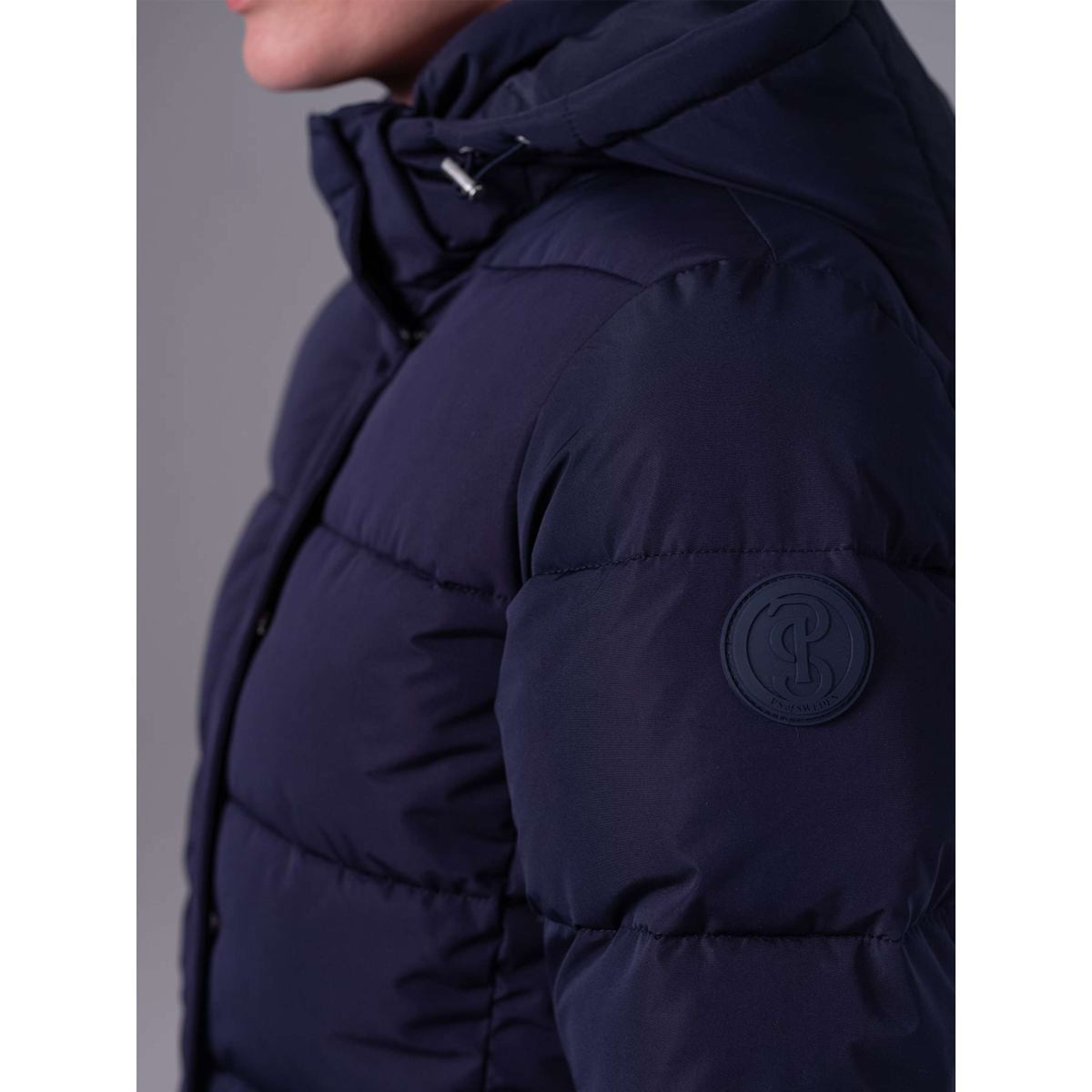 PS of Sweden Puffer Jacket Diane Detachable Navy