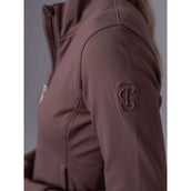 PS of Sweden Zip-Hoodie Oakley Mocca Mauve