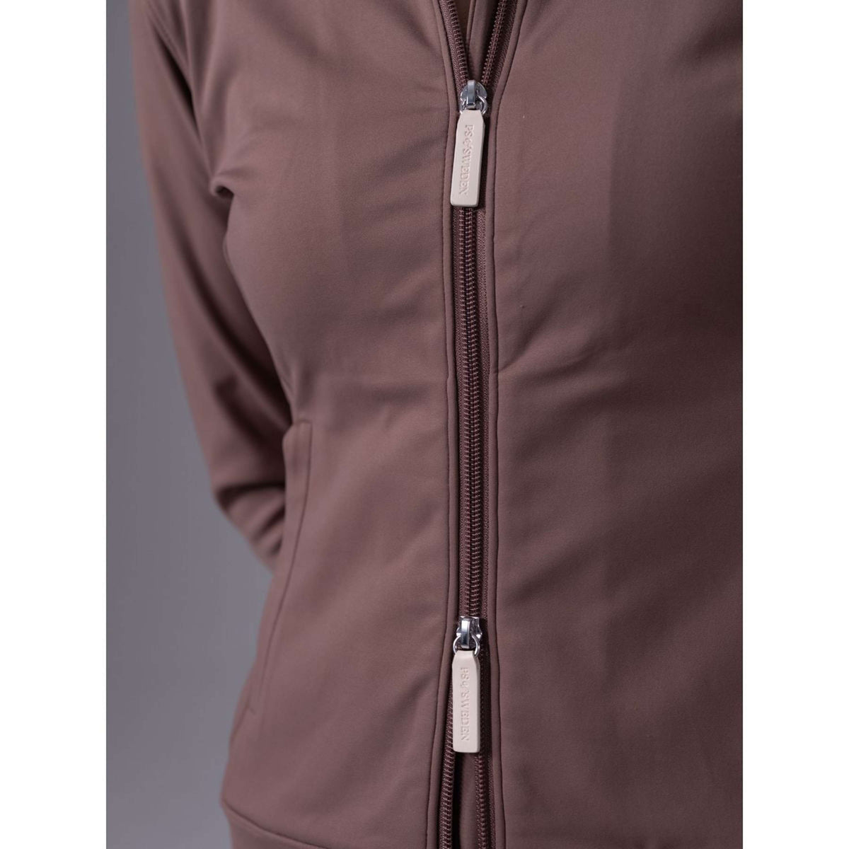 PS of Sweden Zip-Hoodie Oakley Mocca Mauve