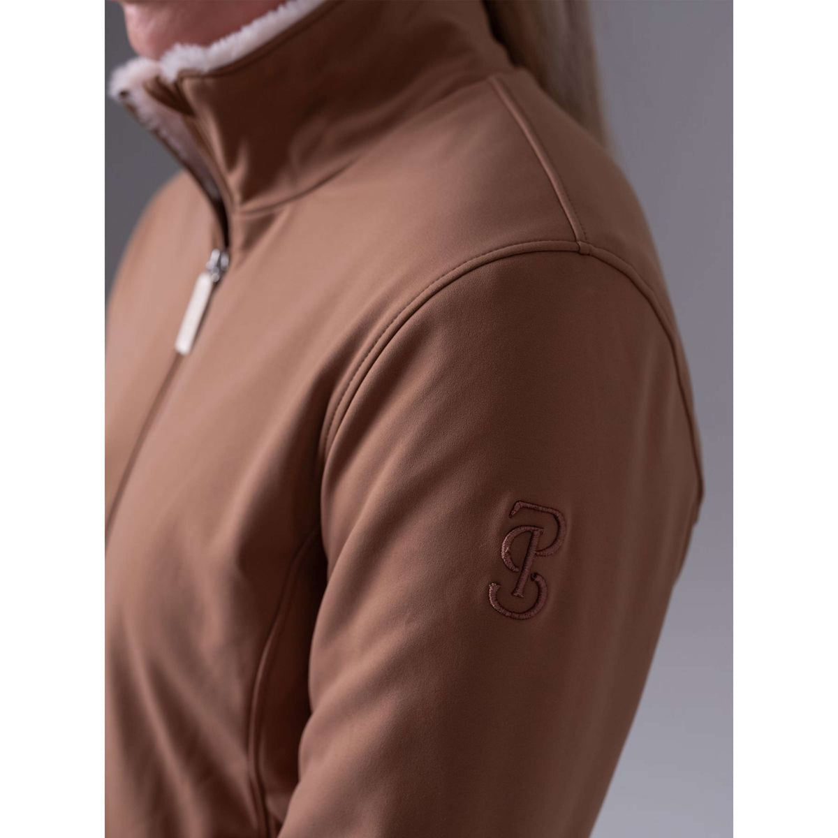 PS of Sweden Zip-Hoodie Oakley Winter Fudge