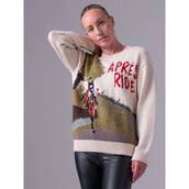 PS of Sweden Sweater Apres Ride Off White