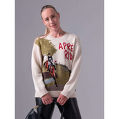 PS of Sweden Sweater Apres Ride Off White