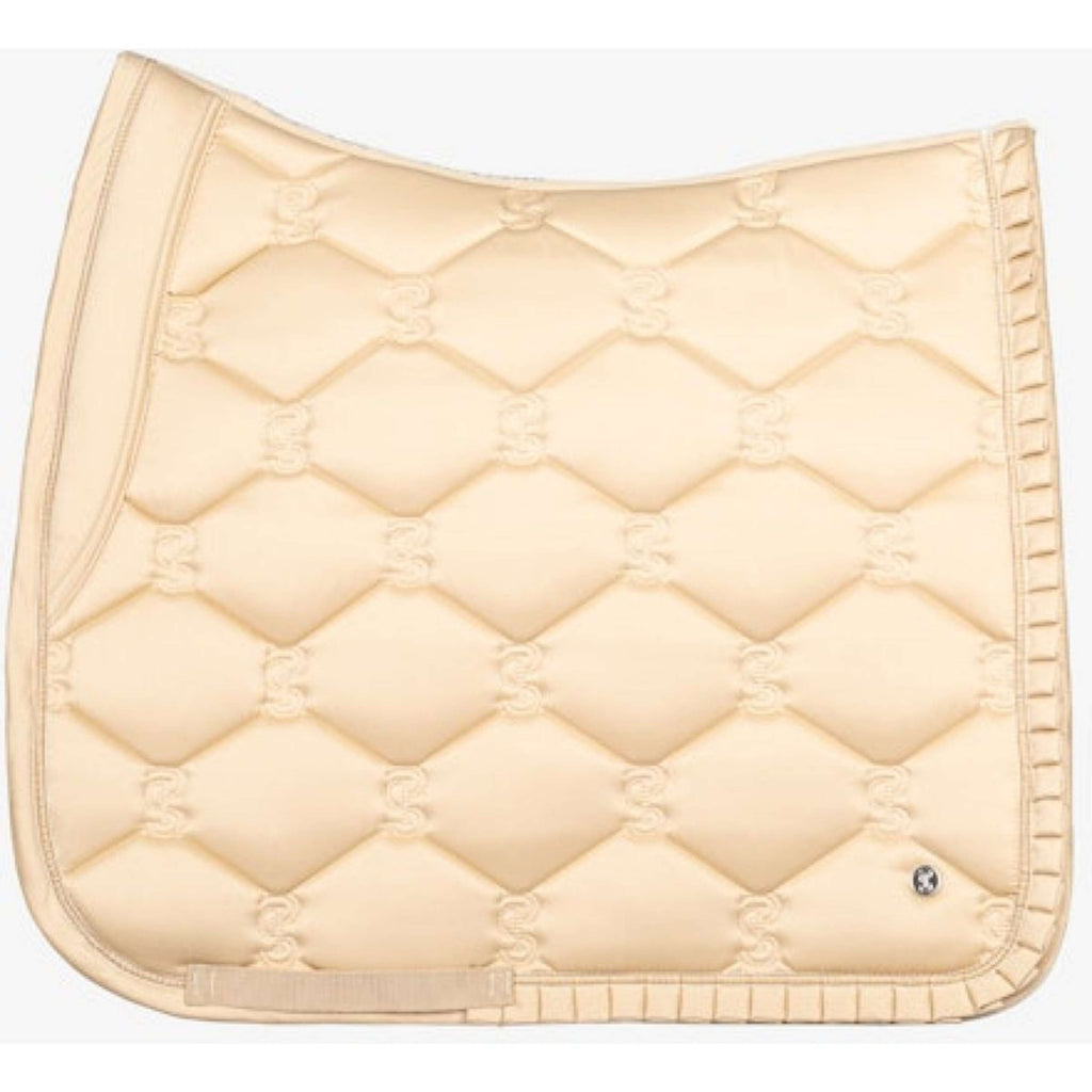 PS of Sweden Saddlepad Ruffle Dressage Light Sand