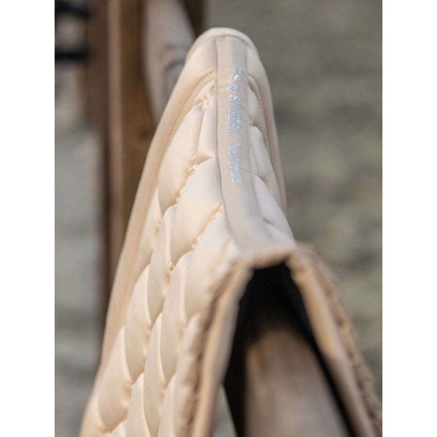 PS of Sweden Saddlepad Ruffle Dressage Light Sand