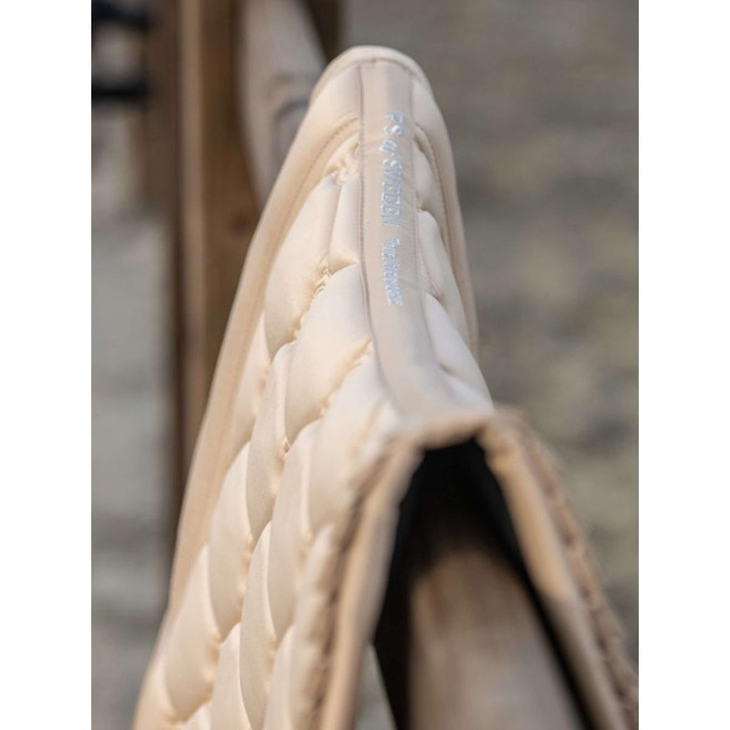 PS of Sweden Saddlepad Ruffle Dressage Light Sand