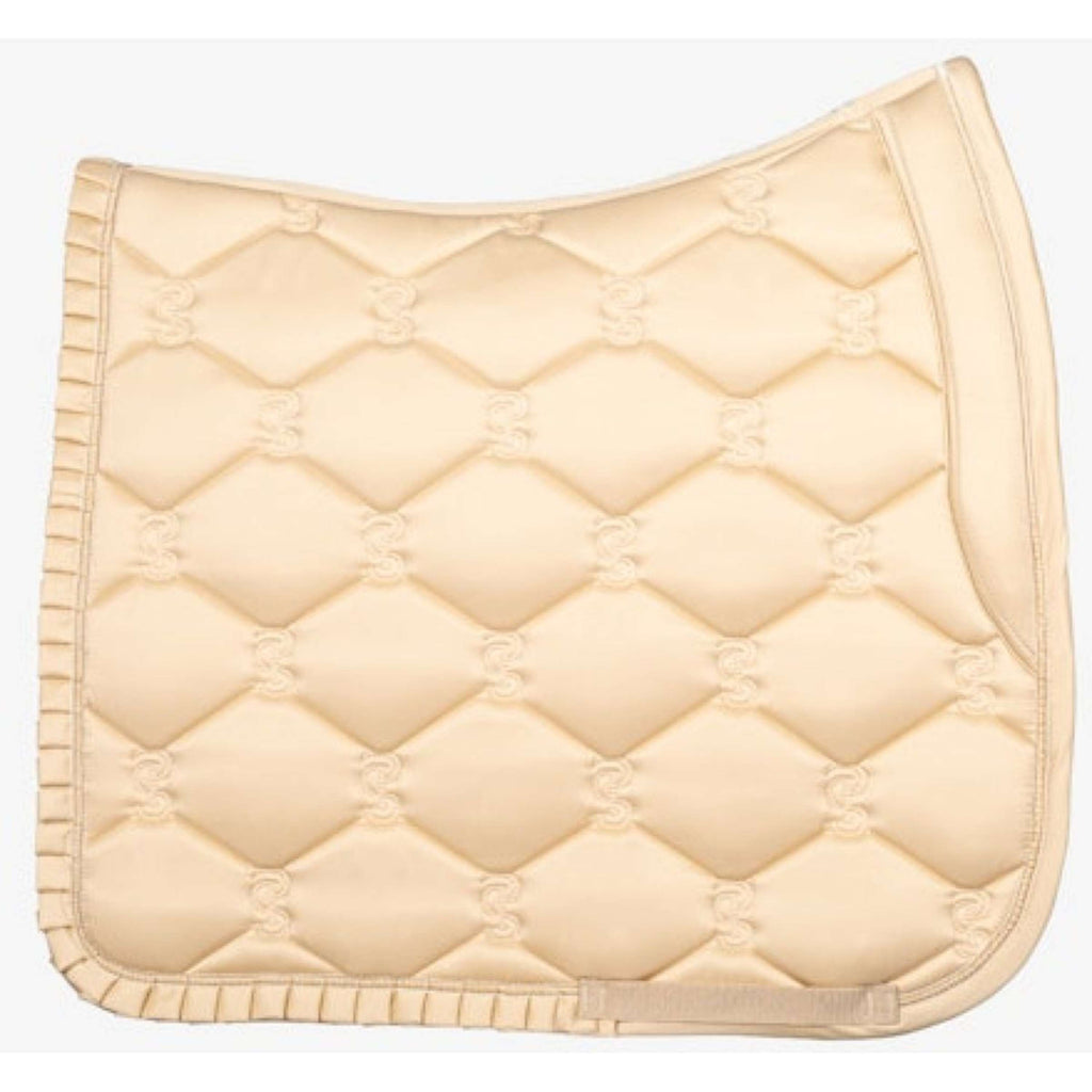 PS of Sweden Saddlepad Ruffle Dressage Light Sand