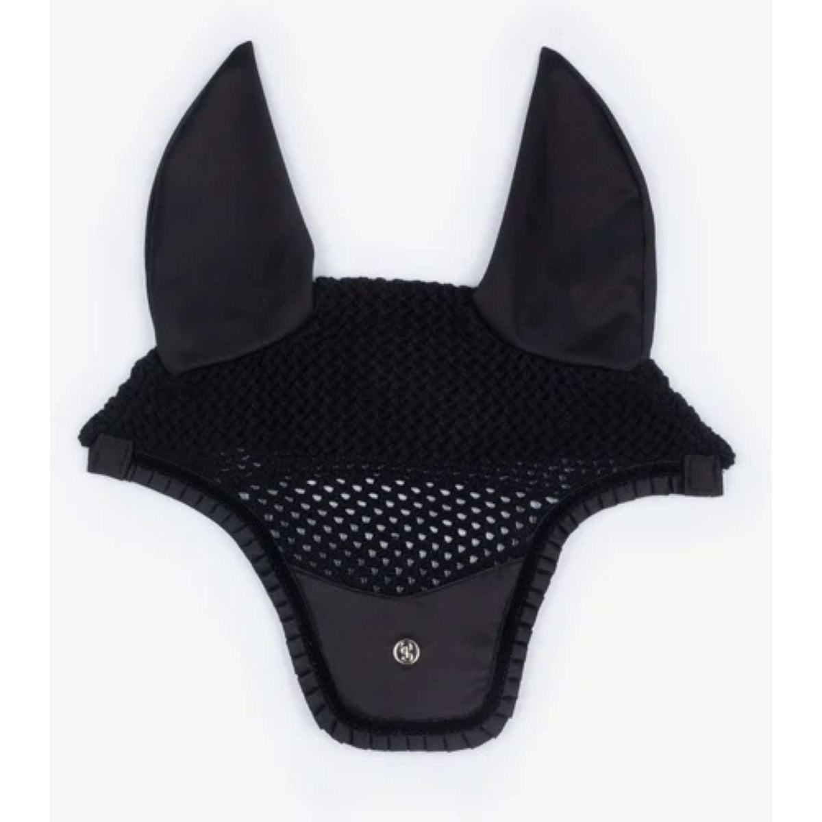 PS of Sweden Ear Bonnet Ruffle Black