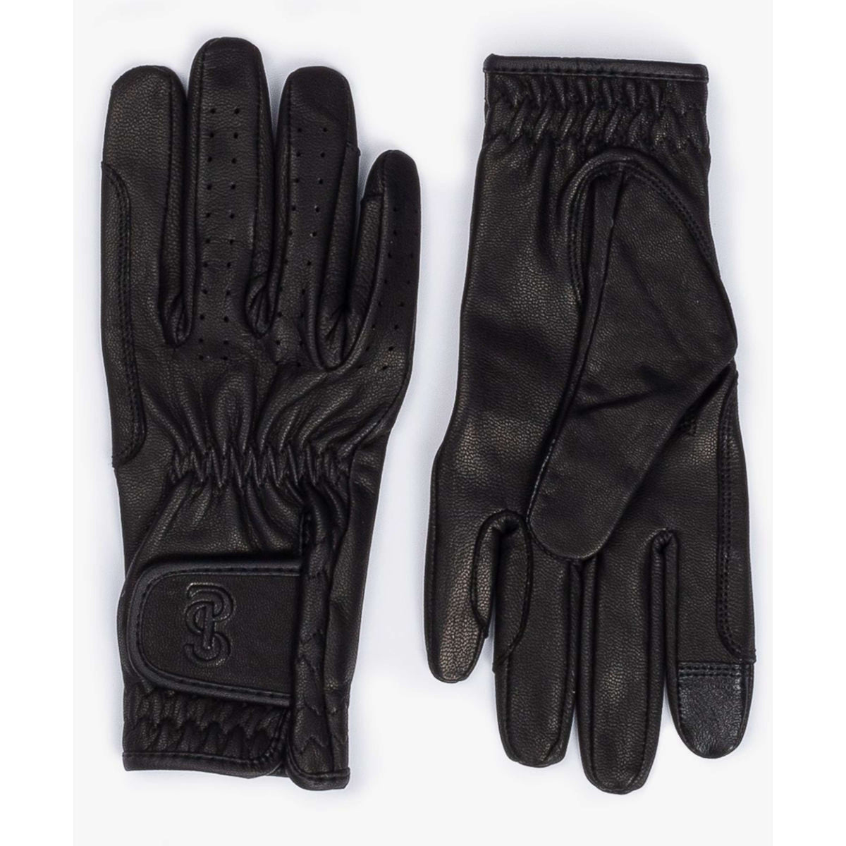 PS of Sweden Riding Gloves PU Leather Black