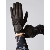 PS of Sweden Riding Gloves PU Leather Coffee-Brown