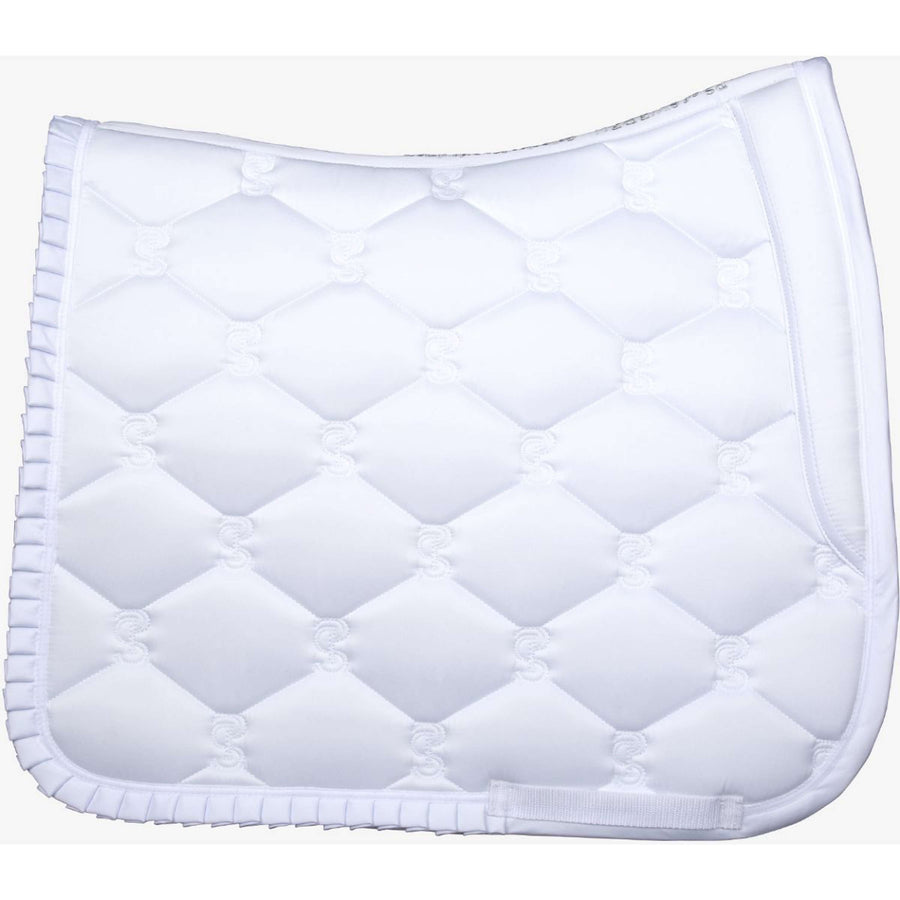 PS of Sweden Saddlepad Ruffle Dressage White