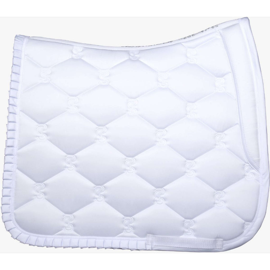 PS of Sweden Saddlepad Ruffle Dressage White
