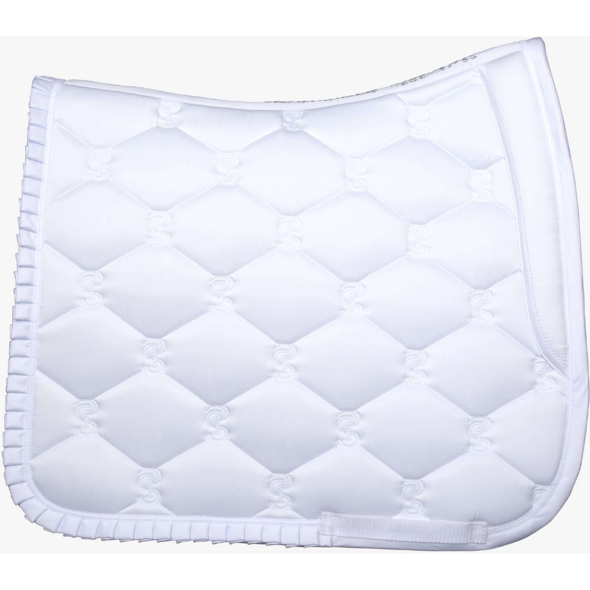 PS of Sweden Saddlepad Ruffle Dressage White