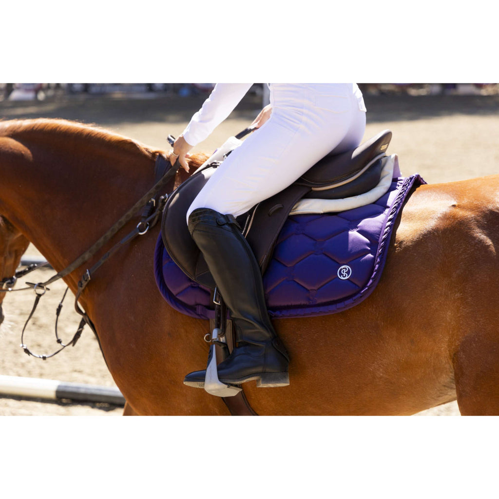 PS of Sweden Saddlepad Ruffle Jumping Eclipse Purple