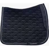 PS of Sweden Saddlepad Velvet Monogram Dressage Black