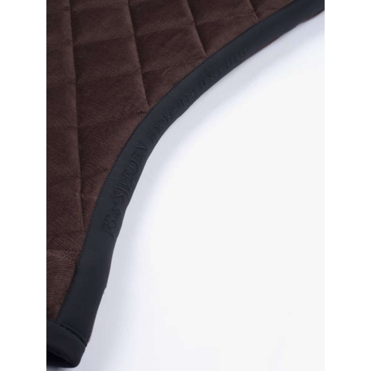 PS of Sweden Saddlepad Classic Corduroy Dressage Coffee-Brown