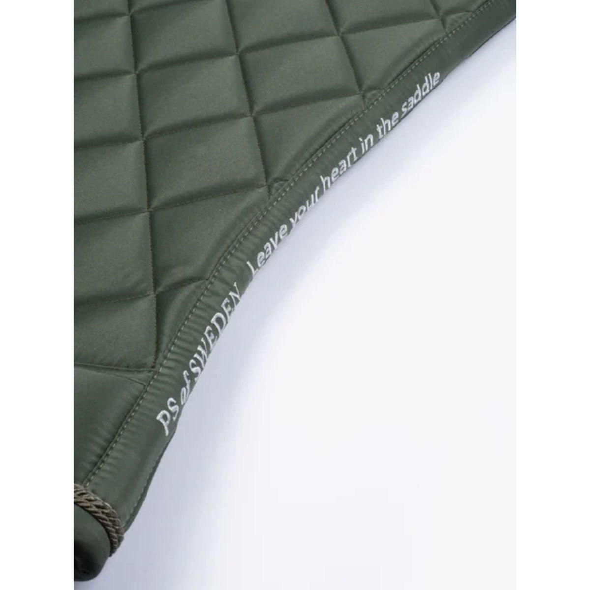 PS of Sweden Saddlepad Satin Serenity Dressage Hunter Green