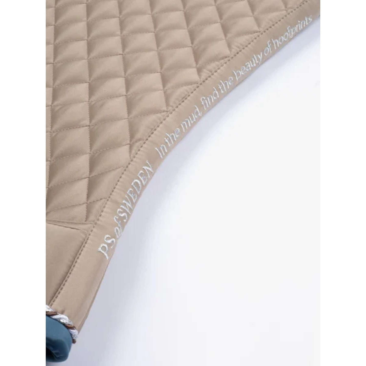 PS of Sweden Saddlepad Contrast Prism Dressage Latte