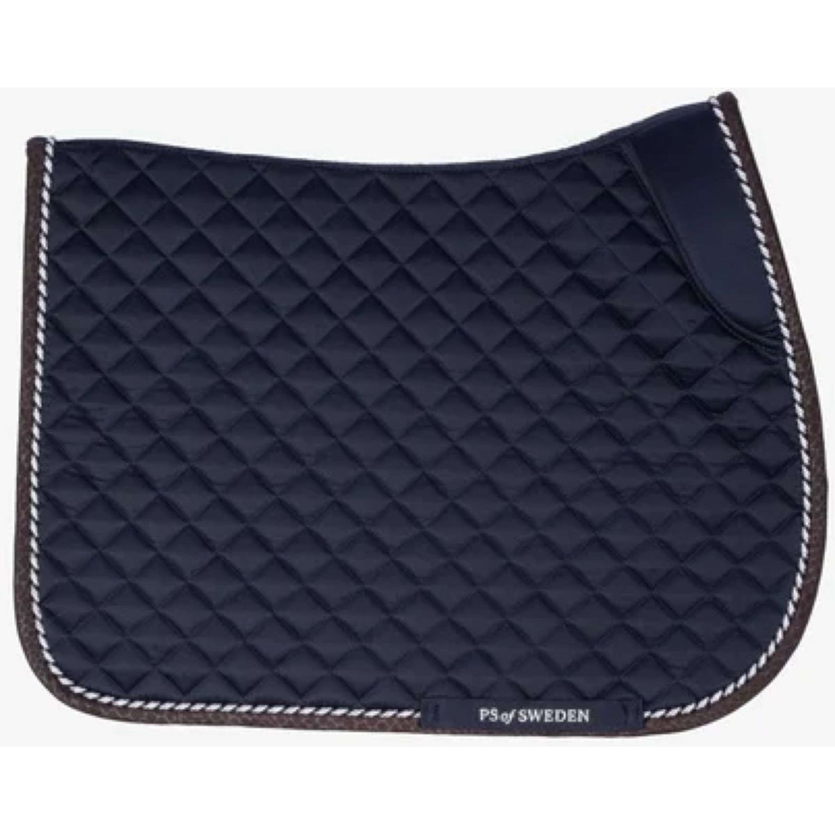 PS of Sweden Saddlepad Contrast Prism Jumping Navy