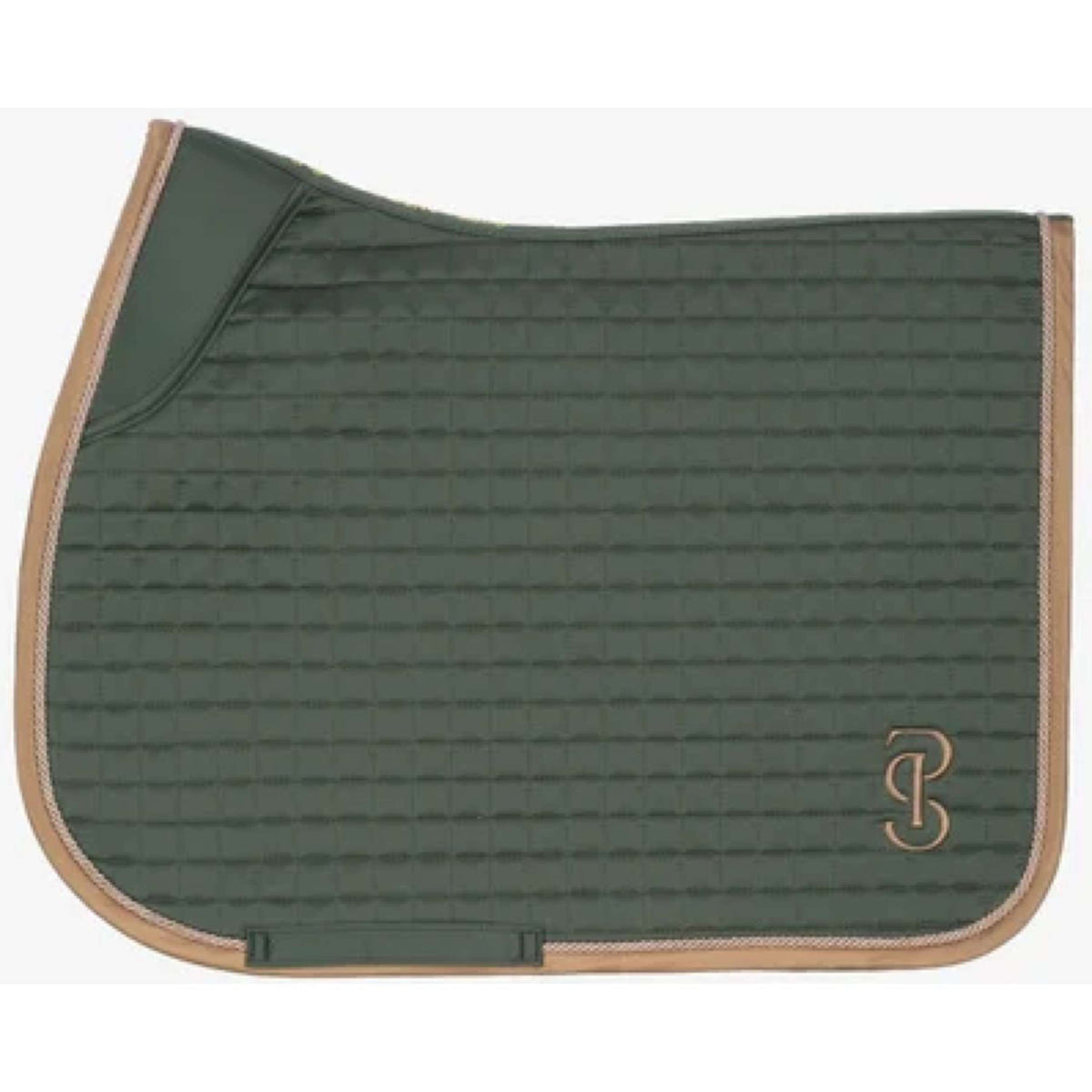 PS of Sweden Saddlepad Classic Grid Jumping Hunter Green