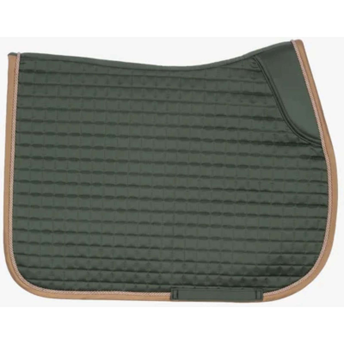 PS of Sweden Saddlepad Classic Grid Jumping Hunter Green