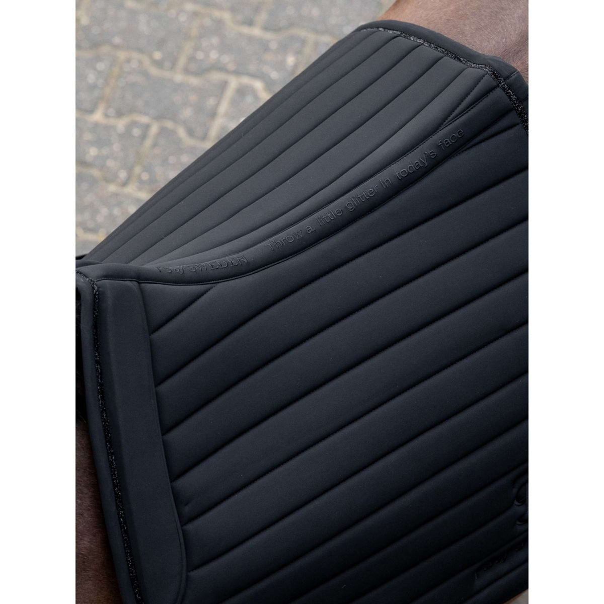 PS of Sweden Saddlepad Stripe Dressage Black