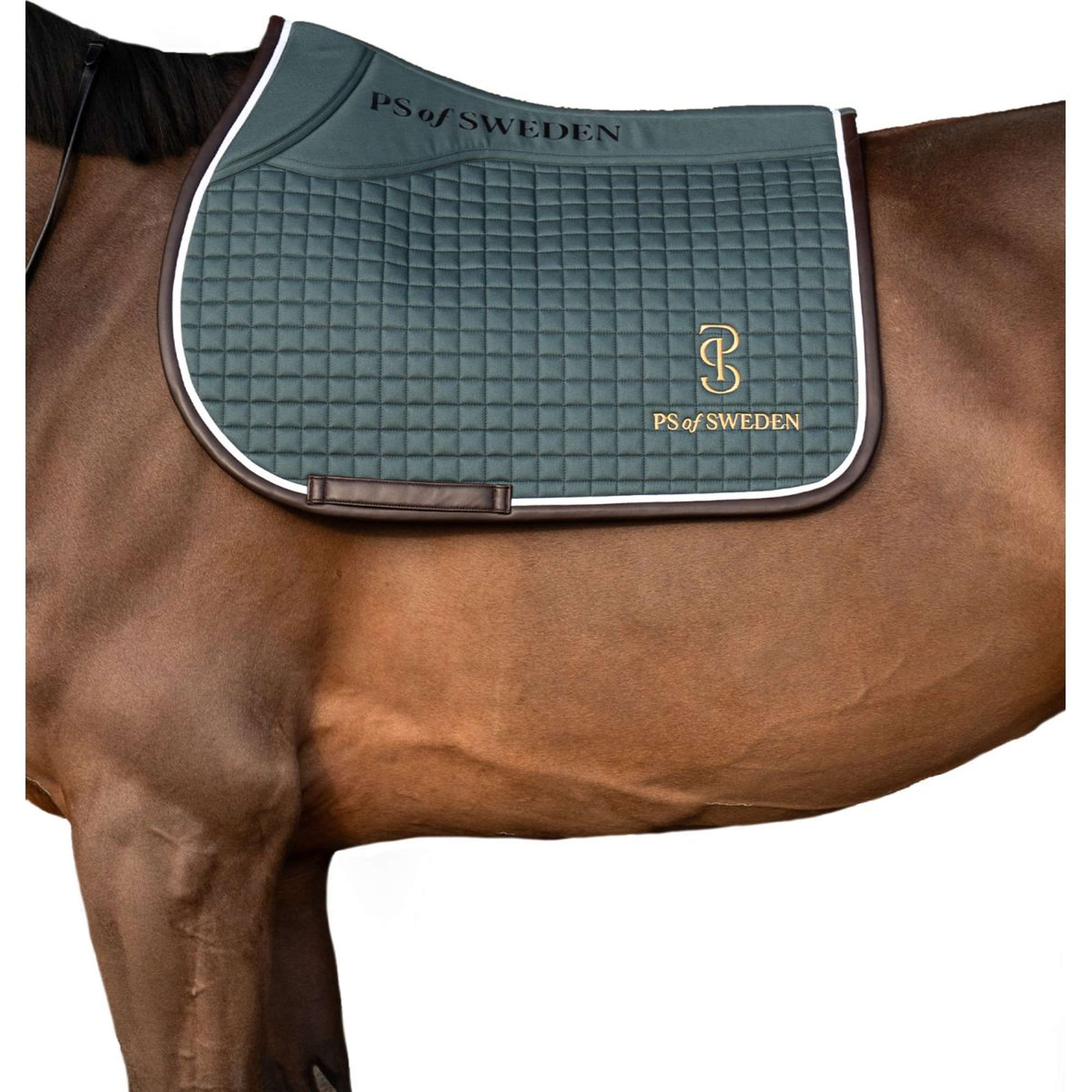 PS of Sweden Saddlepad Elite Edge Jumping Storm Blue