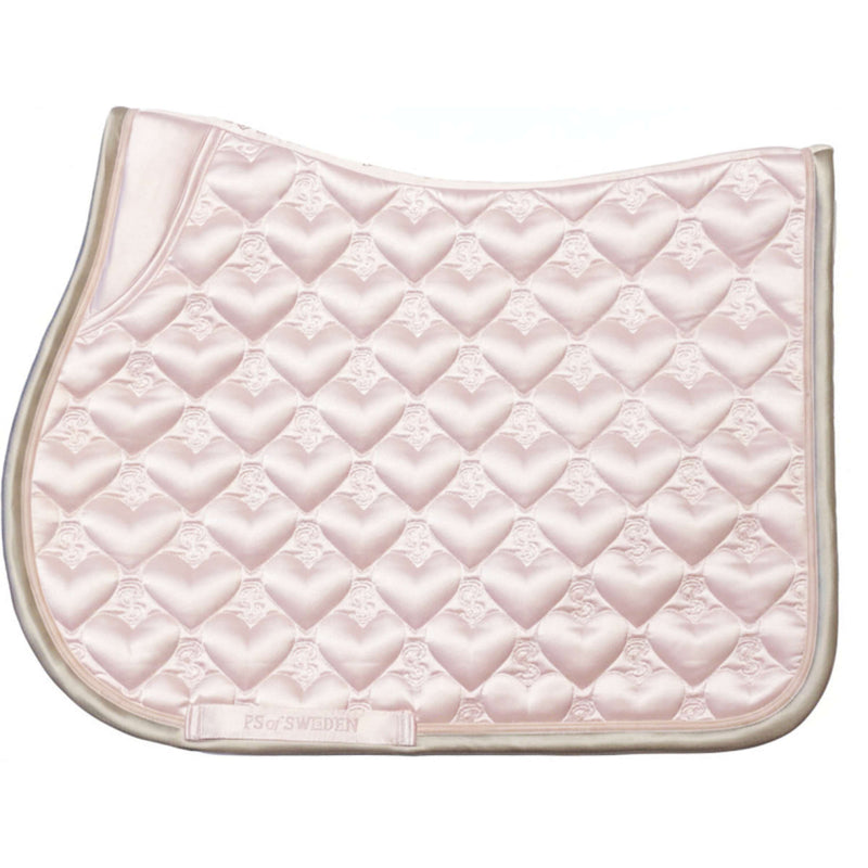 PS of Sweden Saddlepad Heart Jumping Whipped Pink