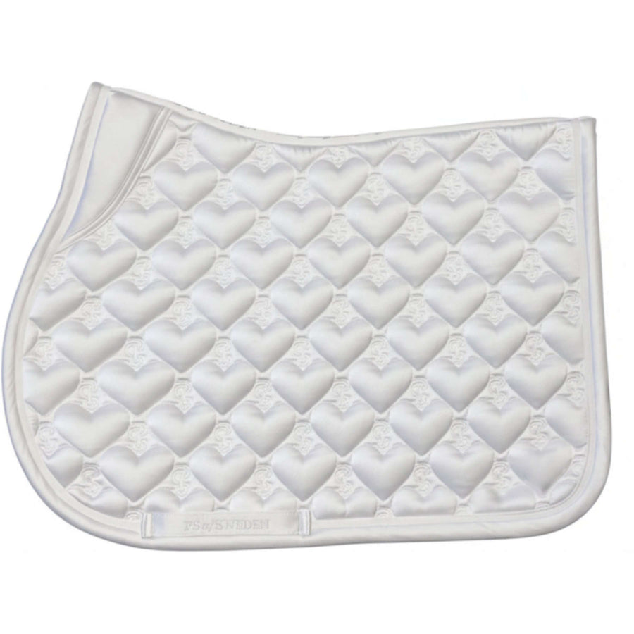 PS of Sweden Saddlepad Heart Jumping White