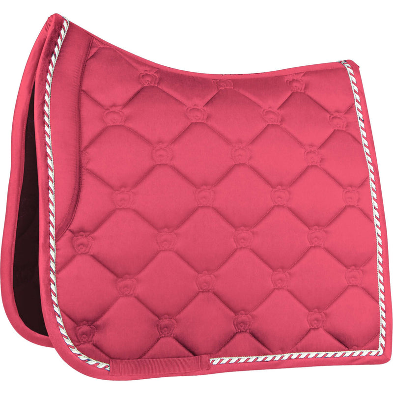 PS of Sweden Saddlepad Original Monogram Dressage Pink Guava