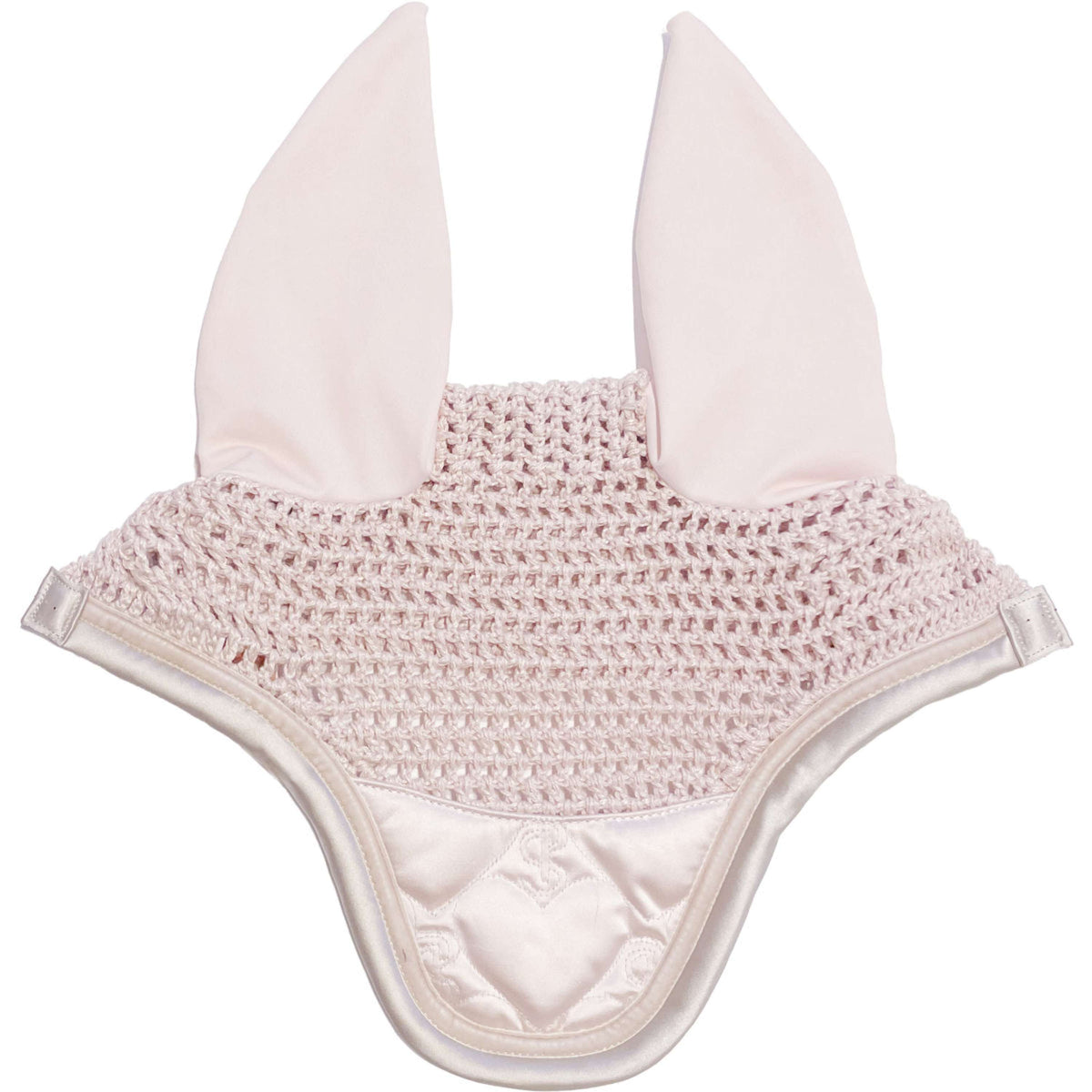 PS of Sweden Ear Bonnet Quilted Heart Whipped Pink