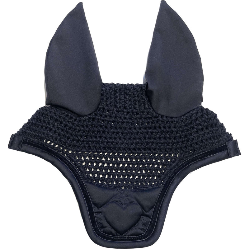 PS of Sweden Ear Bonnet Quilted Heart Navy