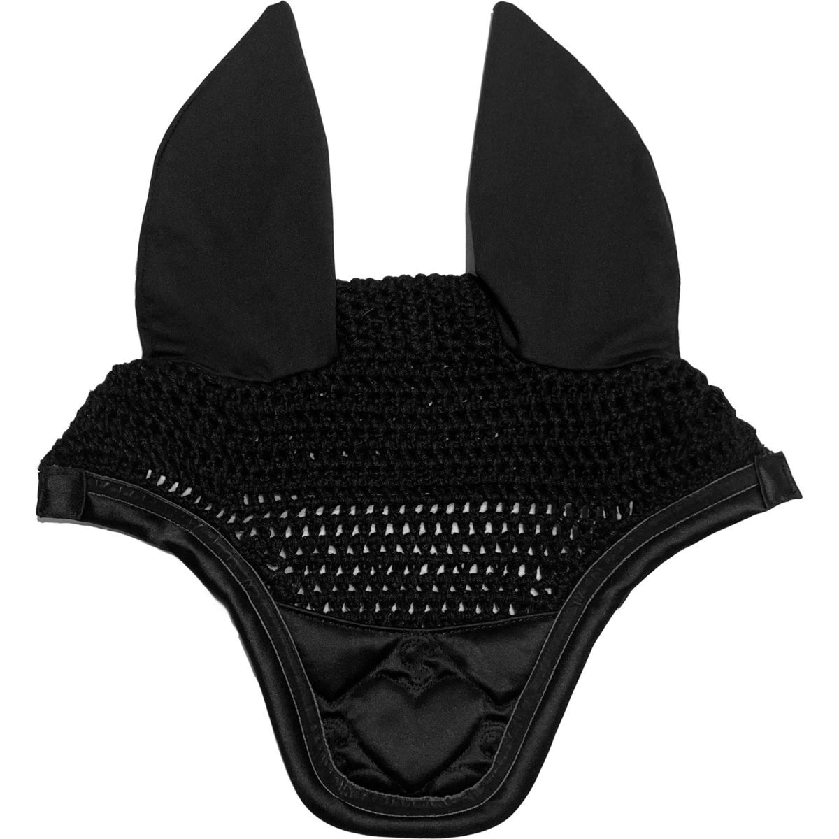 PS of Sweden Ear Bonnet Quilted Heart Black