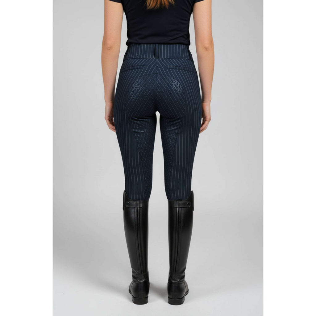 PS of Sweden Breeches Penny Pinstripe Full Grip Navy