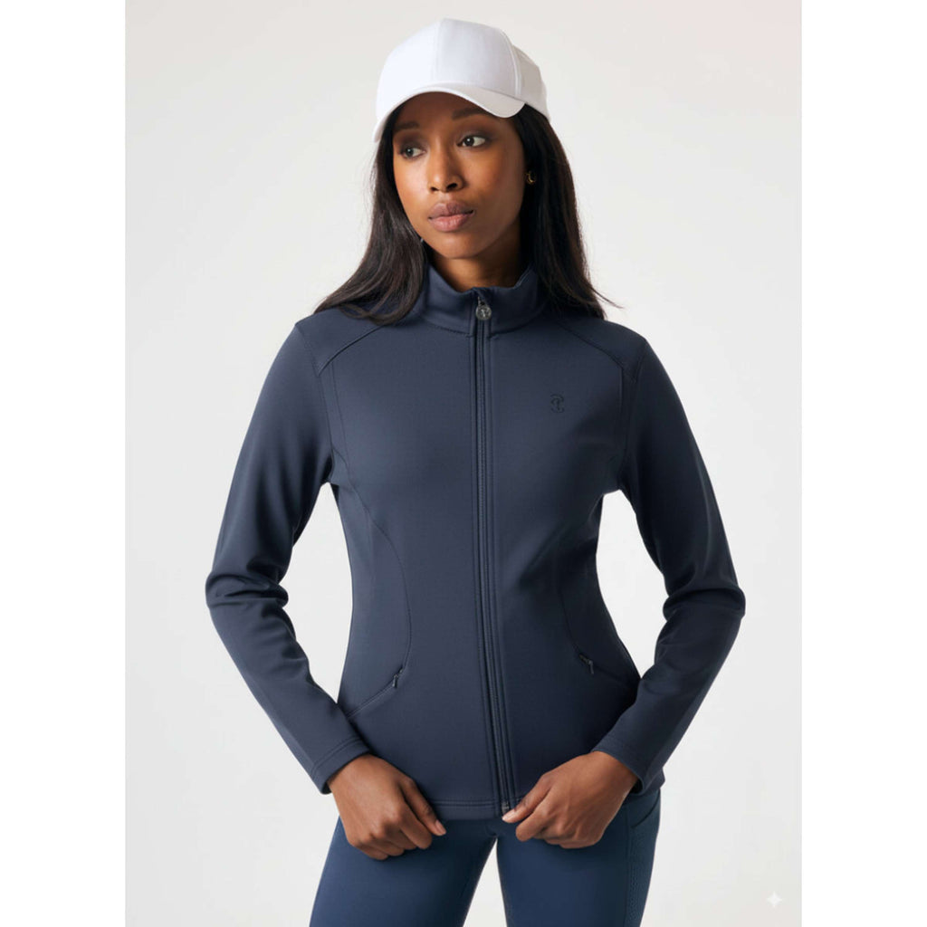 PS of Sweden Zip-Hoodie Stella Indigo
