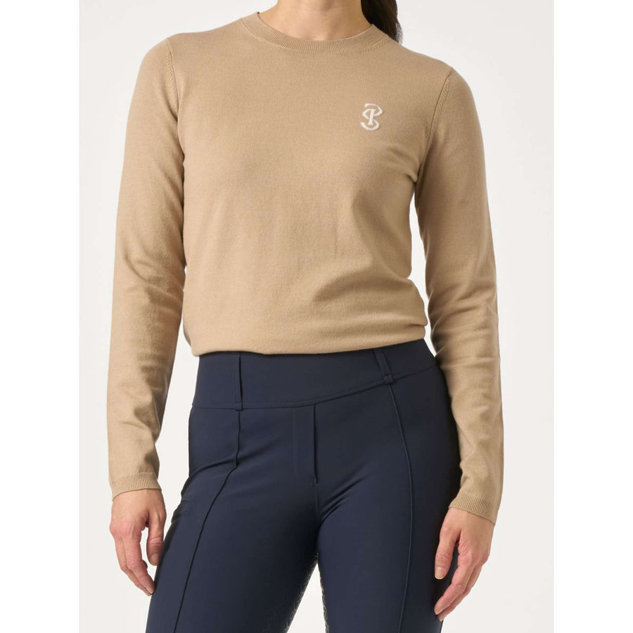 PS of Sweden Sweater PS Logo Desert Beige