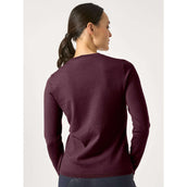 PS of Sweden Sweater PS Logo Plum