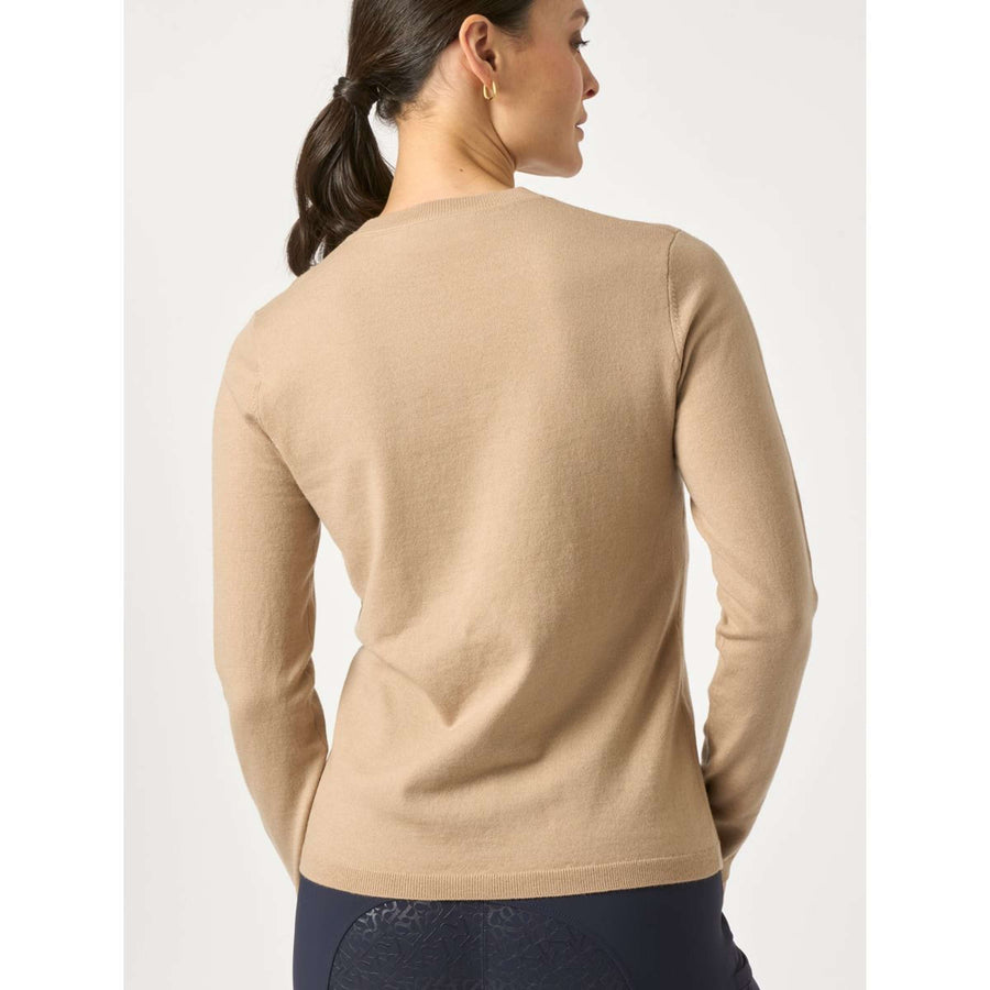 PS of Sweden Sweater PS Logo Desert Beige