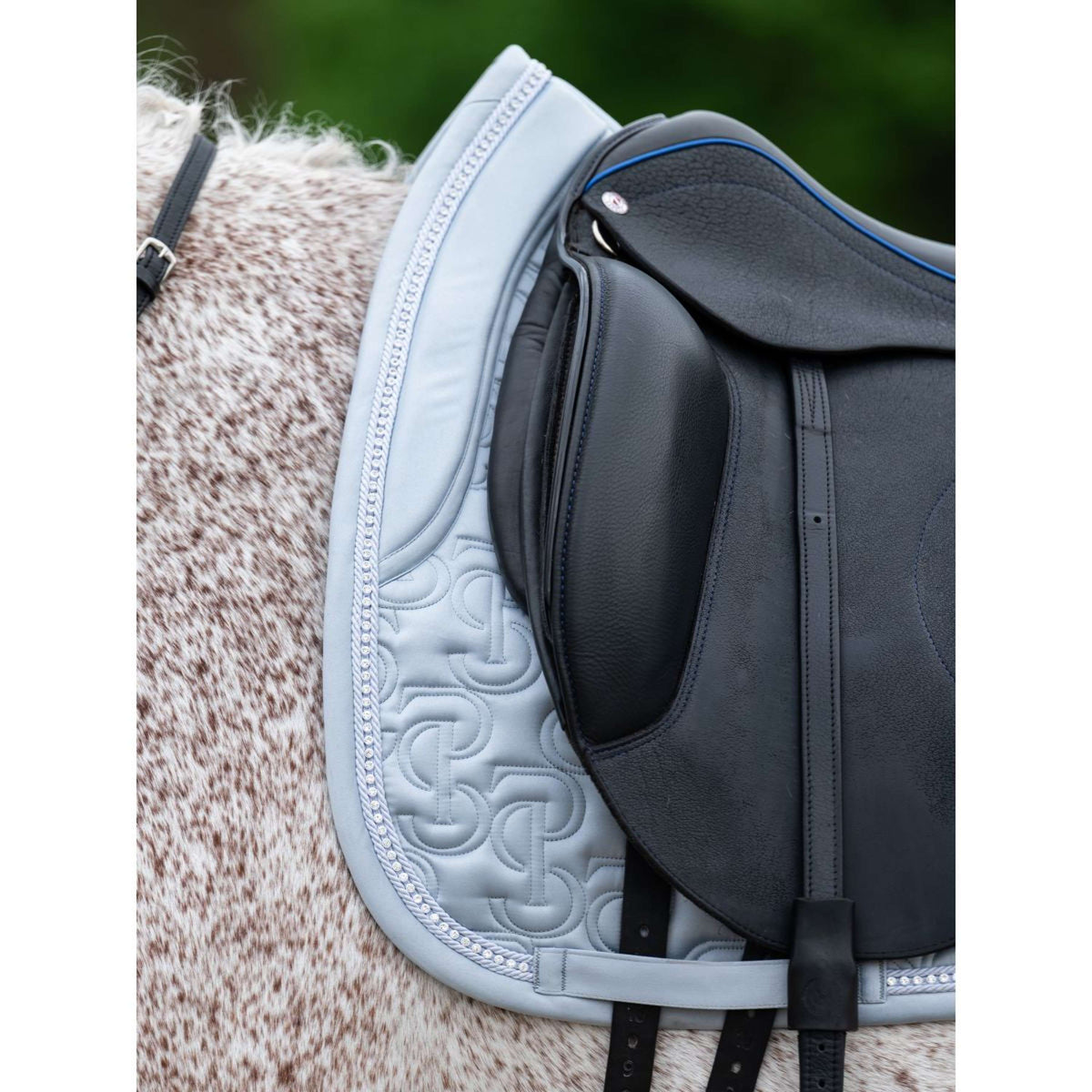 PS of Sweden Saddlepad Crystal Dressage Blue Whisper