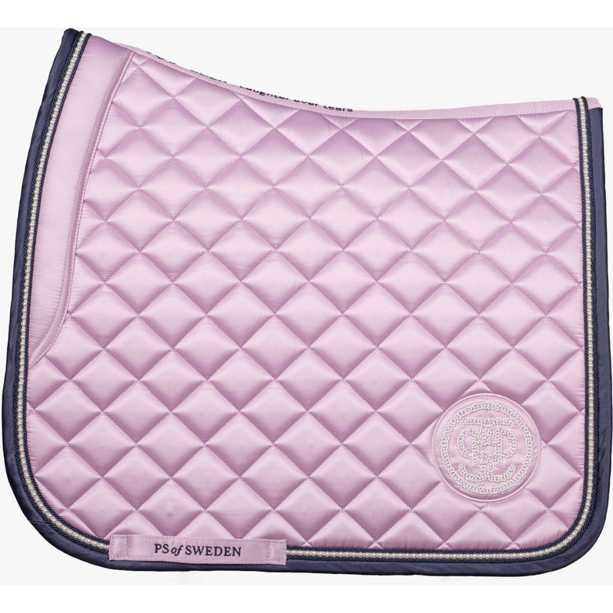 PS of Sweden Saddlepad Pearl Monogram Dressage Frosted lilac