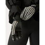 PS of Sweden Riding Gloves Hannah Houndstooth Black