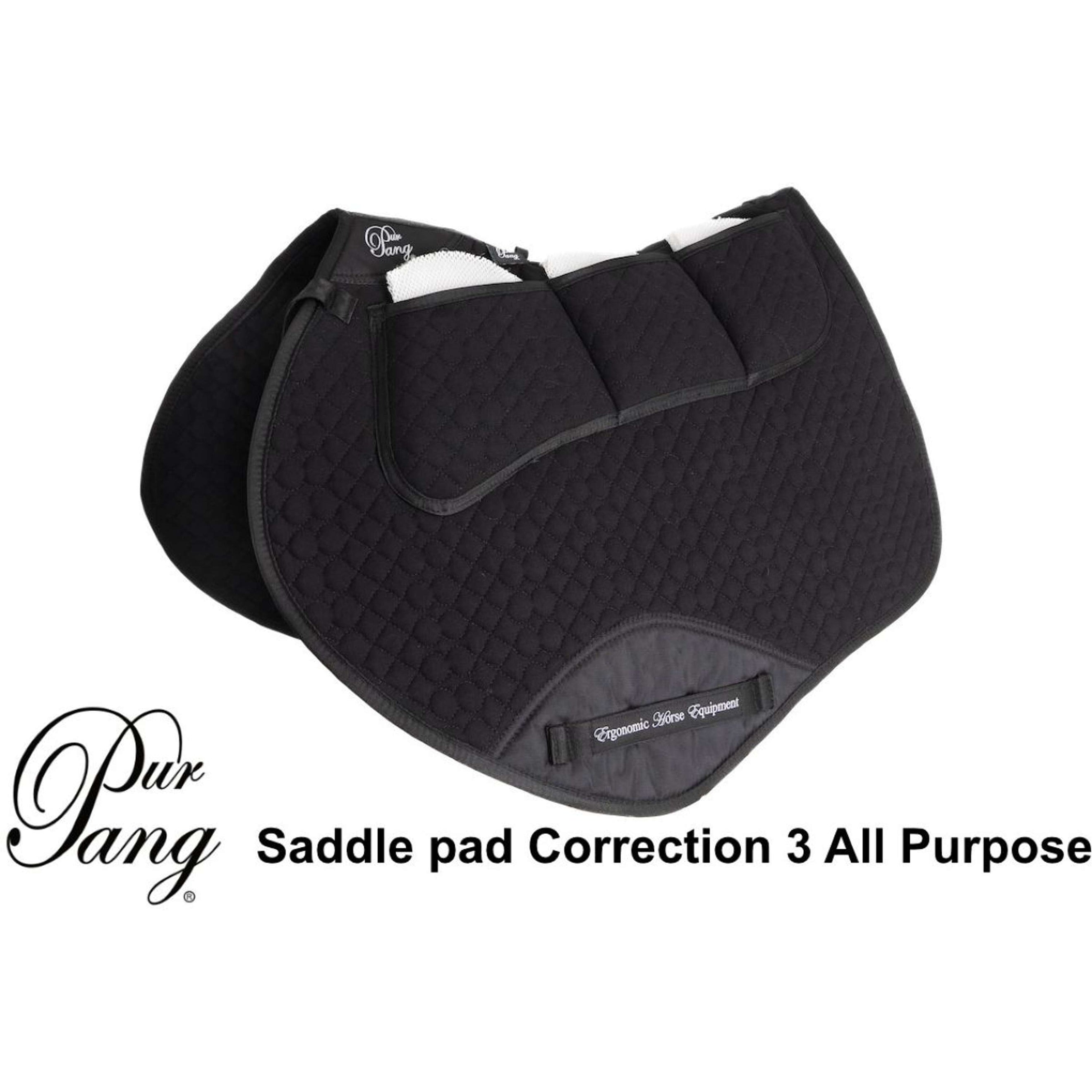 Pur Sang Saddlepad Correction General Purpose Black