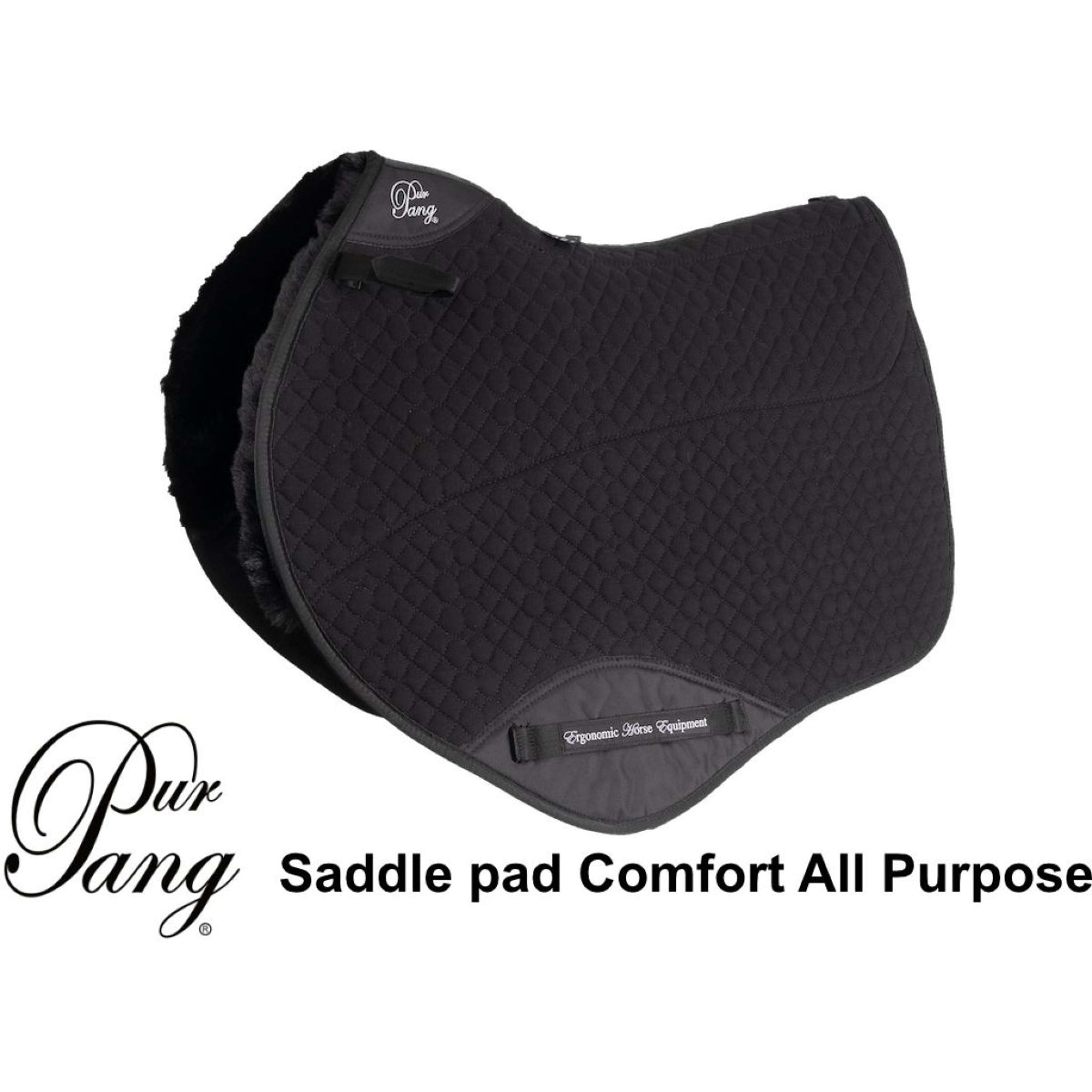 Pur Sang Saddlepad Comfort General Purpose Black