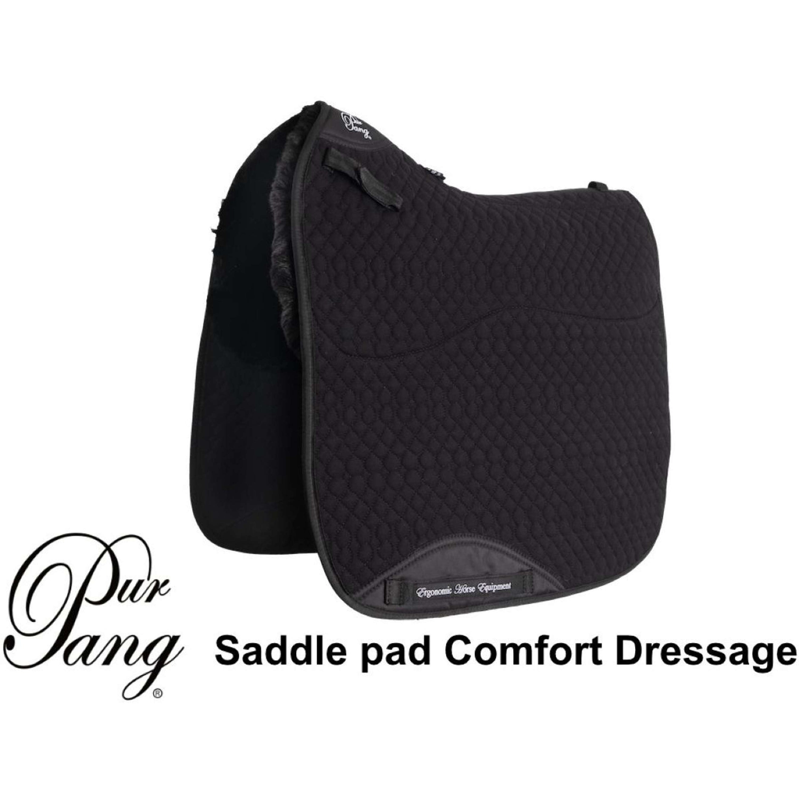 Pur Sang Saddlepad Comfort Dressage Black