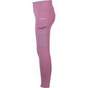 Red Horse Riding Legging Mitsu Full Grip Thistle Purple